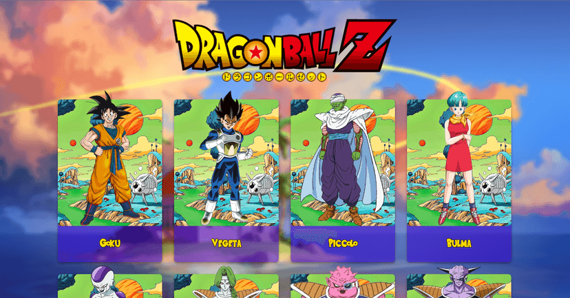 Dragon Ball Z Api